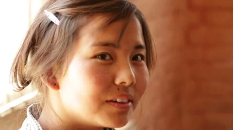 Kathmandu Nepal Student sits in baking class in Eastern Kathmandu, Nepal Stock-Footage 45209187