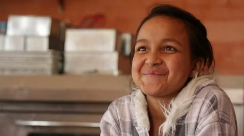 Kathmandu Nepal Student sits in baking class and smiles in Eastern Kathmandu, 動画素材 45209191