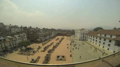Kathmandu Square timelapse 動画素材 42245916