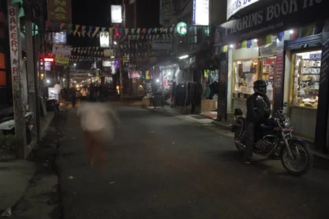 Kathmandu traffic, Time Lapse Video stock 51527595