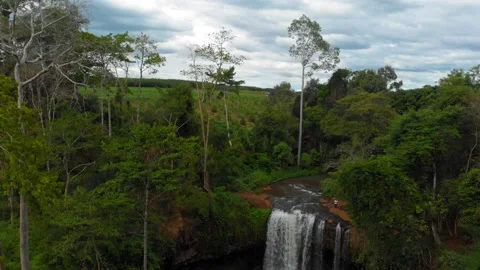 Katieng Waterfall Video stock 169546877