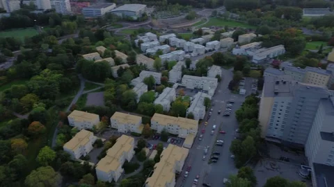 Kätilöopisto, Käpylä, Helsinki Stock Footage 253567236