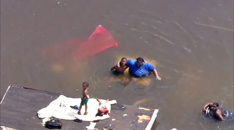 Katrina Hurricane Damage Stock Footage 37275561