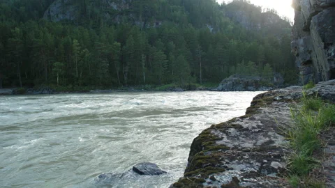 Katun River Stock Footage 204709476