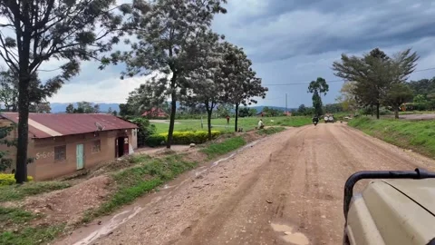 Katunguru, Uganda– 2025/10/10: camera car Stock Footage 325376596