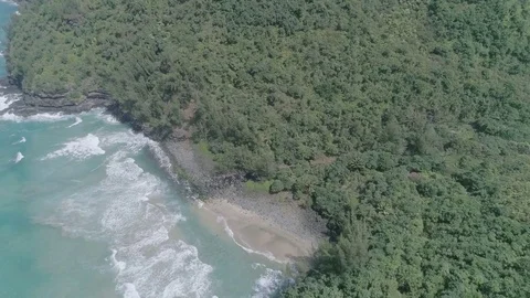 Kauai Beach 1 스톡 동영상 76330507