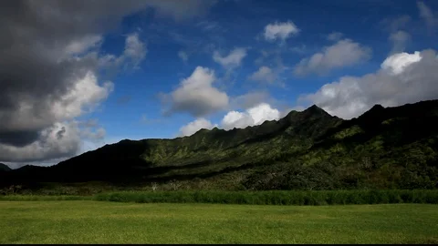 Kaua'i Mountain Sky Stock Footage 104179397