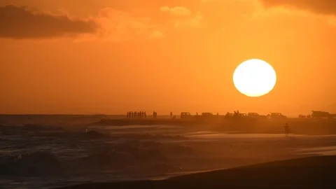 Kauai Sunset 4K Stock Footage 106782988