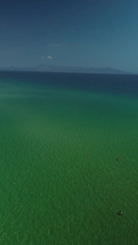 KAVALA Ag. Athanasios Koo BEACH Paradise Beach Bar 01 Stock Footage 280270658