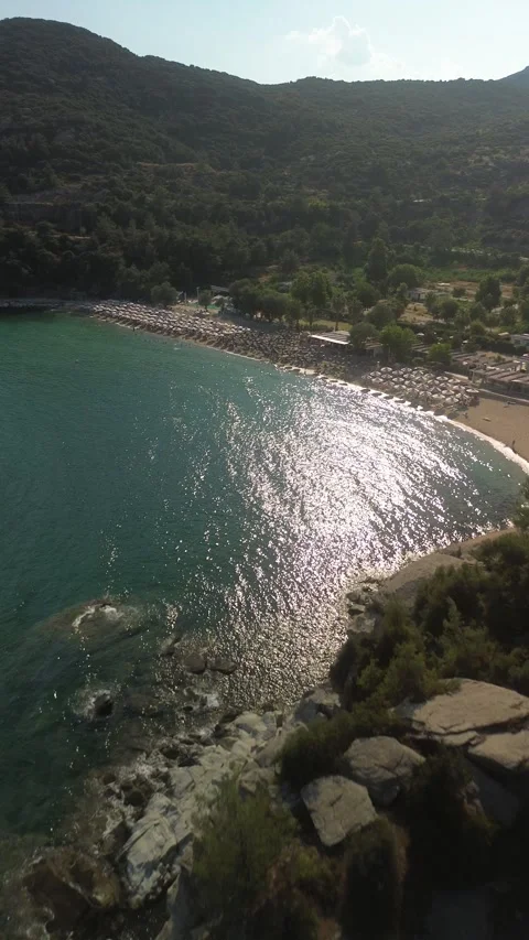 KAVALA BATIS BEACH 07 Stock Footage 280227095
