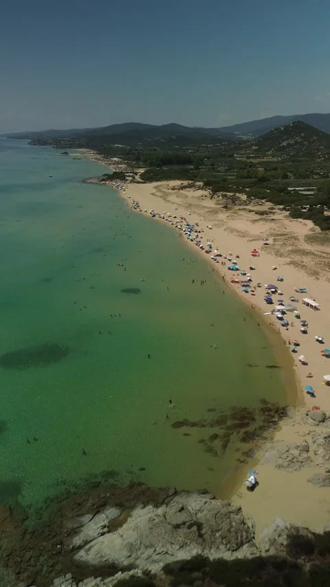 KAVALA First Dune BEACH Stock Footage 280269706