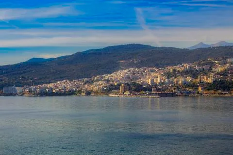 Kavala - landscape. Stock Photos