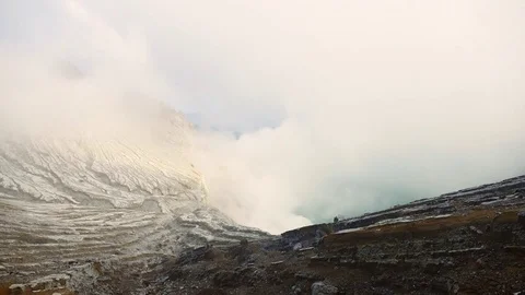 Kawah ijen Video stock 75997473