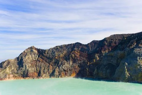 Kawah Ijen Volcano, Java, Indonesia, Asia Stock-Fotos