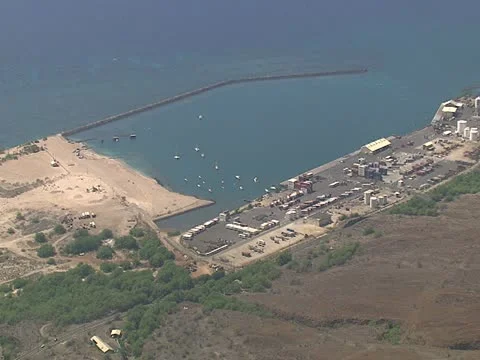Kawaihae Harbor Stock-Footage 22243346