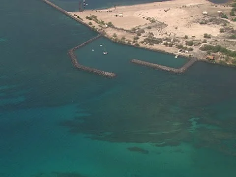 Kawaihae Harbor Stock-Footage 22243348