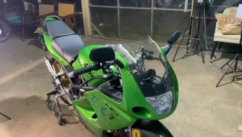 Kawasaki ninja RR Stock Footage 266084142