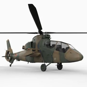Kawasaki OH-1 "Ninja" 3D Model