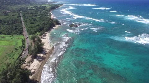 Kawela Bay Video stock 46695174