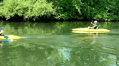 Kayackers 01CUsvv Stock Footage 47410852