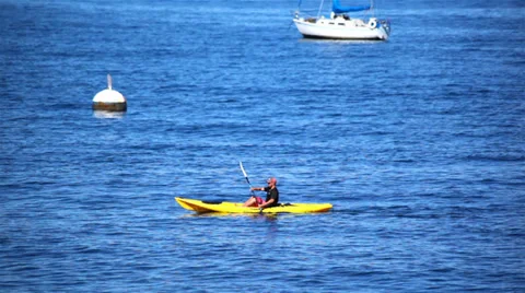 Kayak 02 HD Stock Footage 35523360