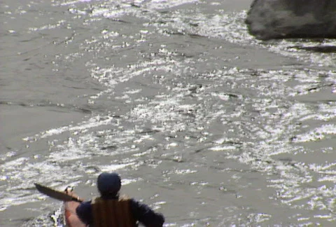 Kayak 07 Stock Footage 491726