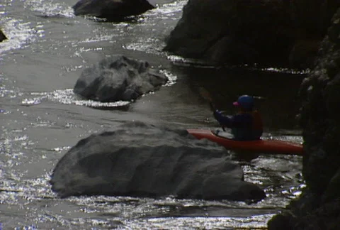 Kayak 08 Stock Footage 491727