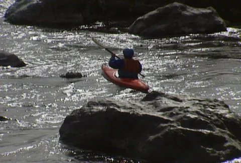 Kayak 09 Stock Footage 491730