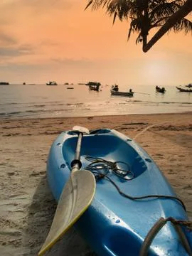 Kayak boat Stock Photos