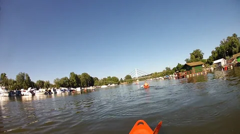Kayak Stock Footage 30471254