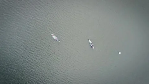 Kayak Lake Cannot Boat Stock Footage 273710299