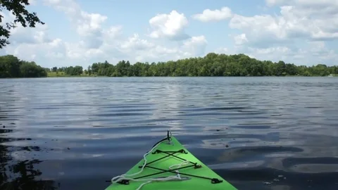 Kayak Point of View Video stock 74862764