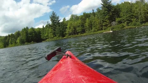 Kayak POV Stock Footage 8311227