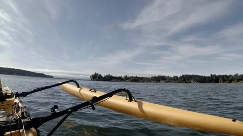 Kayak POV, nice view 動画素材 108617052