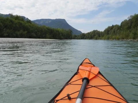 Kayak river Stock Photos