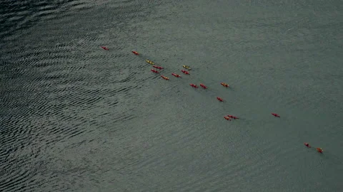 Kayak tour Stock Footage 151026883