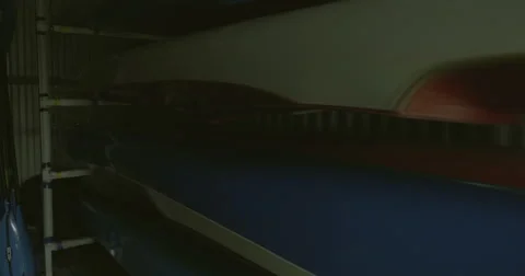 Kayak warehouse Stock Footage 63940517