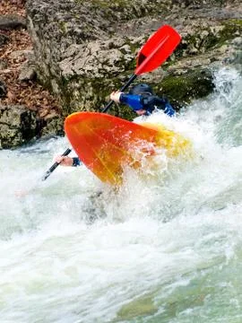Kayaker Stock Photos