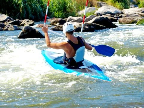 Kayaker Stock Photos