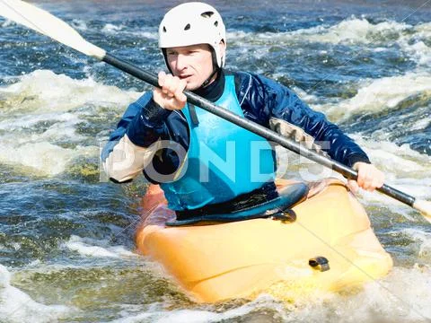 Kayaker Stock Photos
