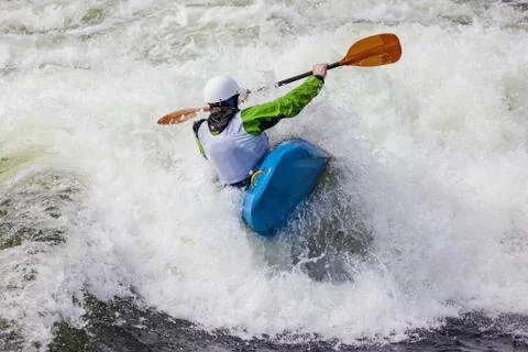 Kayaker Stock Photos