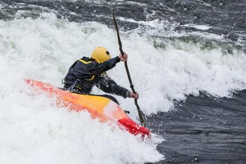 Kayaker Stock Photos