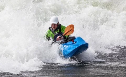 Kayaker Stock Photos