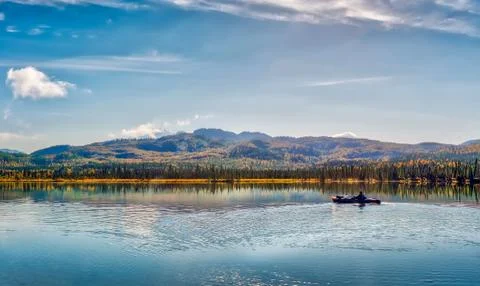 Kayaking in Alaska Stock Photos
