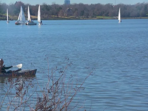 Kayaking in Dallas Video stock 77885004