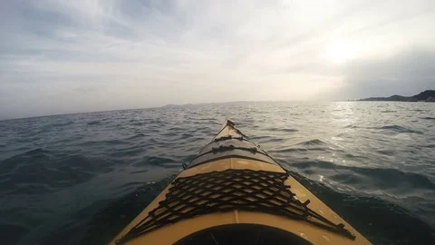 Kayaking Stock Footage 77088438
