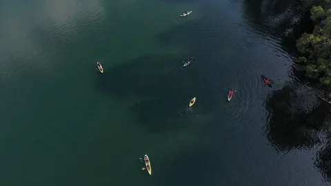 Kayaking Stock Footage 124787894