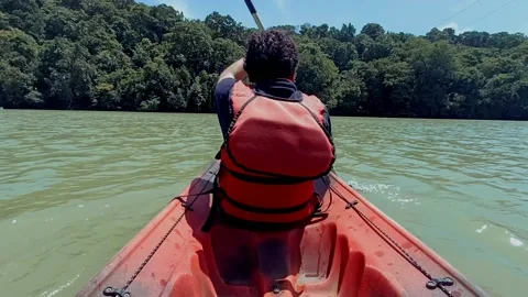 Kayaking Stock Footage 211800519