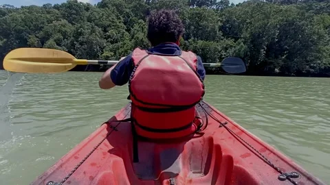 Kayaking Stock Footage 211800780