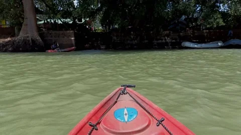 Kayaking Stock Footage 211805410